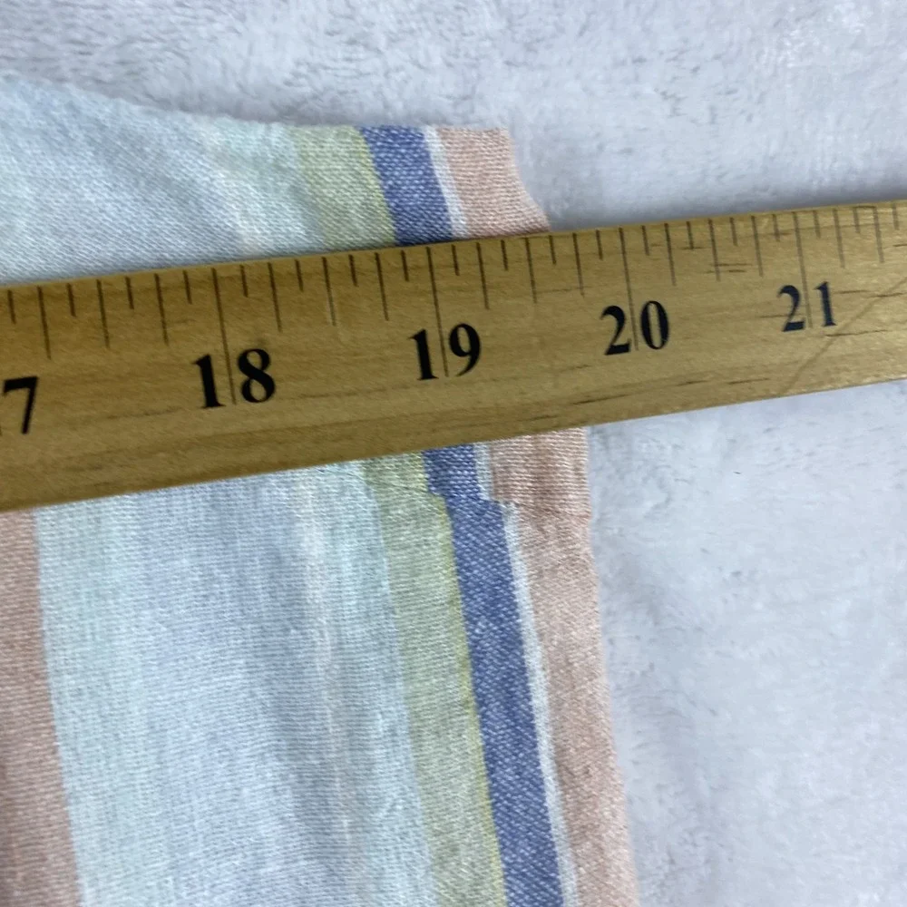 Rails Sandy Mini Dress Women Sz XL Sleeveless Beachy Linen Blend Coastal - Picture 10 of 12